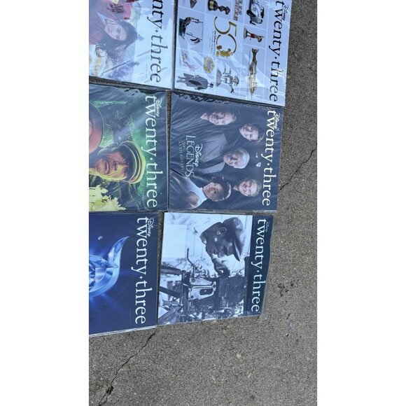 14 Disney Twenty-Three D23 Magazine Gold Members Lot Cinderella Magnificent - Picture 8 of 10